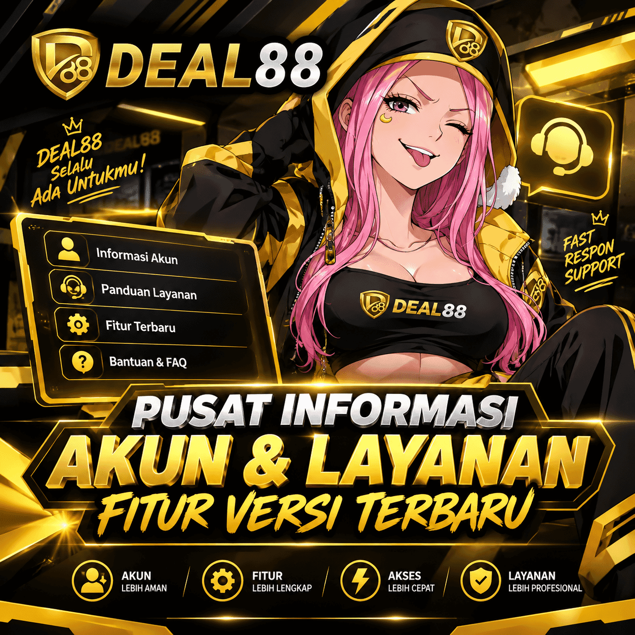 DEAL88 fitur permainan dan hiburan digital