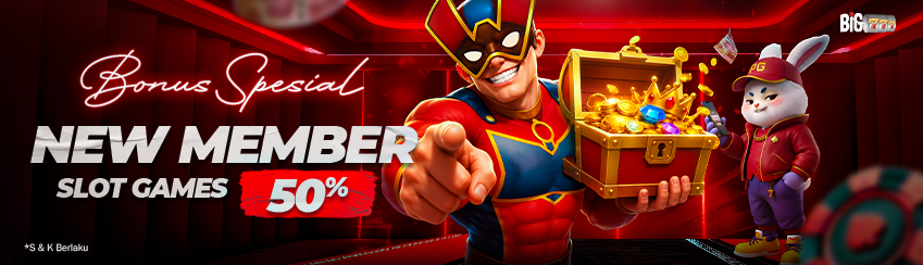Bonus New Member 50% Slots